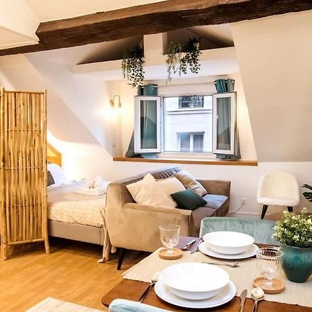Spacious Studio In Paris Hyper Center - Smart Tv & Wifi - 4P Buitenkant foto